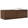 vidaXL TV skrinka, hnedý dub 80x31x25,5 cm spracované drevo