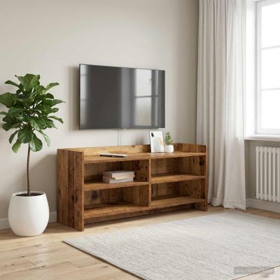 vidaXL TV skrinka 100 x 33 x 47 cm Staré drevo Kompozitné drevo