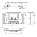 Solárny regulátor MPPT Lumiax MT1550EU, 12 V/15 A