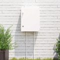 vidaXL Ovládacia skriňa Sivá 47 x 24 x 50 cm ABS plast