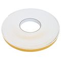 vidaXL Samolepiaca penová páska Biela 10mm x 10m CR Pena