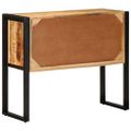 vidaXL skrinka na konzolu 90x35x75 cm masívne hrubé drevo mango