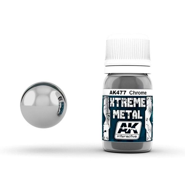 AK Interactive: Xtreme Metal - Chrome