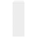 vidaXL Deliaca stena biela 100x33x94,5 cm kompozitné drevo
