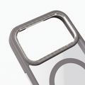 Priehľadný obal Color Clear Mag pre iPhone 17 Pro 6,3" / 18 Pro 6,3" strieborný