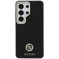 Guess Case Rhinestone Round Logo MagSafe for Samsung Galaxy S26 Ultra Black