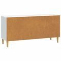 vidaXL TV skrinka Biela 102 x 34,5 x 50 cm Kompozitné drevo