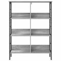 vidaXL Regál na knihy 6 úrovní 82 x 32 x 112 cm Kompozitné drevo