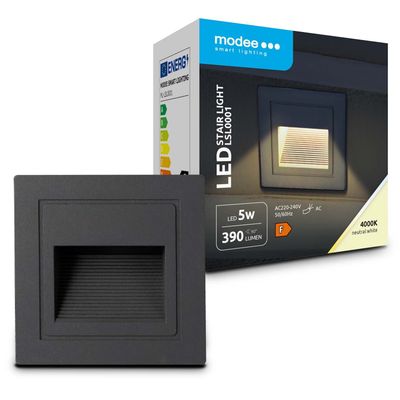 Modee LED schodiskové svietidlo 5W 390lm neutrálna biela (ML-LSL0001)