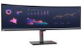 Lenovo ThinkVision/P49w-30/49"/IPS/5120x1440/60Hz/6ms/Black/3R LED monitor, prohnutý, 49", IPS, 5120×1440, 32:9, 350cd/m2, 2000:1, 4ms, 2× HDMI, DisplayPort, 2× Thunderbolt 4, USB-C, 4× USB, V