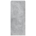 vidaXL TV nástenné skrinky s LED svetlami 2 ks betón.sivé 30,5x35x70cm