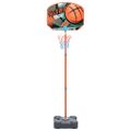 vidaXL Prenosná basketbalová hracia sada, nastaviteľná 109-141 cm