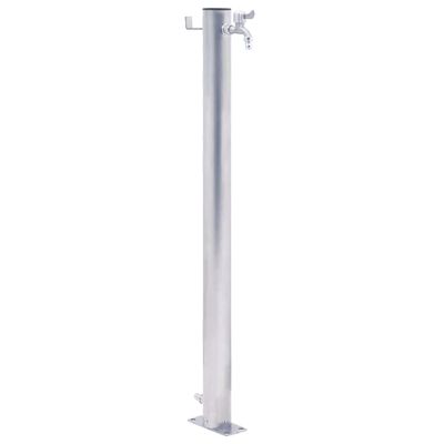 vidaXL Záhradný vodný stĺpik 40 cm nehrdzavejúca oceľ okrúhly