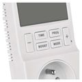 Termostat EMOS P5660FR do zásuvky s funkcou digitálneho časovača 2v1