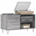 vidaXL Skrinka na platne sivá sonoma 85x38x48 cm kompozitné drevo