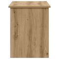 vidaXL Úložná truhlica Dub artisan 100 x 40 x 50 cm Kompozitné drevo