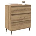 vidaXL Servírovacia skriňa Remeselný dub 60 x 35 x 70 cm