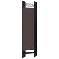 vidaXL Paraván so 6 panelmi, hnedý 240x180 cm