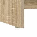 vidaXL Stôl Sonoma dub 120,5 x 44 x 88,5 cm Kompozitné drevo
