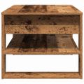 vidaXL Konferenčný stolík Staré drevo 102 x 55 x 45 cm