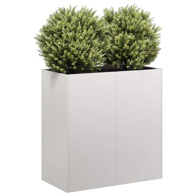 VidaXL kvetináč 80x40x80 cm Nerezová oceľ