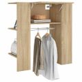 vidaXL Skrinka do chodby dub sonoma 97,5x37x99 cm spracované drevo