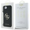 Puzdro Guess HC PU Grained Big 4G a Classic Logo pre iPhone 16e čierne
