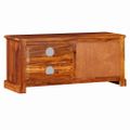 vidaXL TV stolík z masívneho akáciaového dreva, 90x30x40 cm