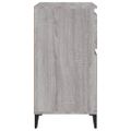 vidaXL Komoda sivý dub sonoma 60x35x70 cm spracované drevo