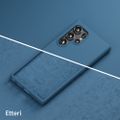Puzdro Etteri Silicone pre Samsung Galaxy S24 Ultra tmavomodré