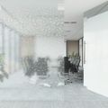 vidaXL Okenná fólia matná 3D dúhový vzor 90x2000 cm PVC