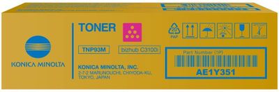 toner MINOLTA TNP93 magenta Bizhub i-SERIES C3100i (4000 str.)