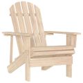 vidaXL Záhradná stolička Adirondack jedľový masív