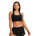 Dámska bežecká športová podprsenka Pulse X Black - GymBeam, veľkosť XL