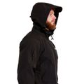 Pánska bunda Softshell Black - GymBeam, veľkosť M, veľkosť oblečenia M