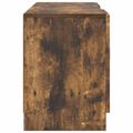 vidaXL TV skrinka Dymový dub 102 x 34,5 x 47 cm Kompozitné drevo