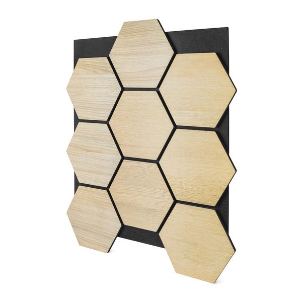 Akustický panel G21 81,5x66,5x2,1 cm plástov, prírodný dub