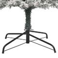 vidaXL Umelý vianočný stromček Zelená 270 cm PVC, oceľ a plast