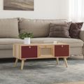 vidaXL Konferenčný stolík so zásuvkami 80x40x35,5 cm kompozitné drevo