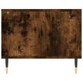 vidaXL Konferenčný stolík dymový dub 90x50x40 cm kompozitné drevo