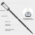Forever Light solárna LED lampa SUNARI FLS-97 CLASSIC Stĺp 3000K 500mAh li-ion