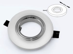 Podhľadový rámeček MATNÝ pre LED svietidlo Anya Podhľadový rámeček MATNÝ pre LED svítidlo Anya