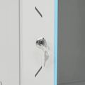 vidaXL 18U Serverová skriňa s otočnými nožičkami 19" IP20 60x60x100 cm
