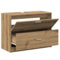 vidaXL Kúpeľňová skriňa Remeselný dub 78 x 37 x 59 cm Kompozitné drevo