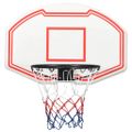 vidaXL Basketbalová doska biela 90x60x2 cm polyetén