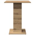 vidaXL Bistro stolík, dub artisan 60x60x75 cm, kompozitné drevo