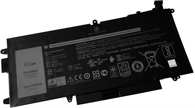 Dell Batéria 4-cell 60W/HR LI-ON pre Latitude 5289, 7389, 7390 2v1