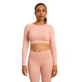Dámske tričko Hyper Crop-Top Pink - BeastPink, veľkosť XL, veľkosť oblečenia XL