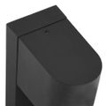 vidaXL Exteriérové nástenné svietidlo 2 ks Čierna 12 x 7 x 15 cm