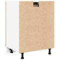 vidaXL Spodná skrinka+zásuvka “Lyon”, dub artisan 60x46x81,5 cm